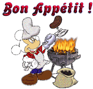 Bon appétit Mickey